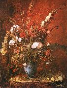 Mihaly Munkacsy Large Flower Piece Spain oil painting artist